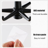 Rotatable hooks for hanging 360 (1 Pc / Black)