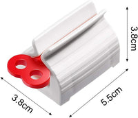Toothpaste tube squeezer with holder stand for easy use
