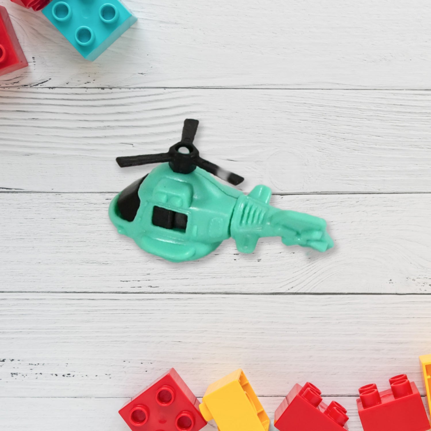 Small DIY Helicopter Toy, Small Kid's Toy, Rotating Tail Wing DIY (30 Pc Set)