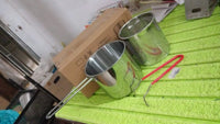 Small Deep Frying Pot With Strainer Basket (2 Pc Set / 1200 ML))