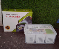 Fridge Storage Box – Freezer & Kitchen Organizer for Vegetables & Food (1 Pc)