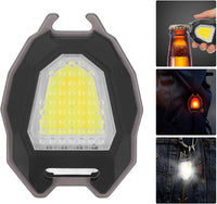 Triangular Camping Flashlight with Lighter – 6 Modes, 3 Colors, Waterproof