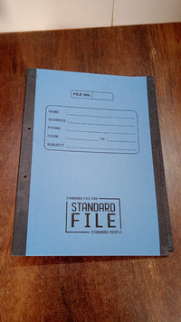Standard File Plastic Clip – A4 Paper Holder (33×26 cm / 4 Pc)