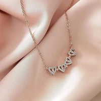Golden Rose & Necklace Set Perfect Gift Set
