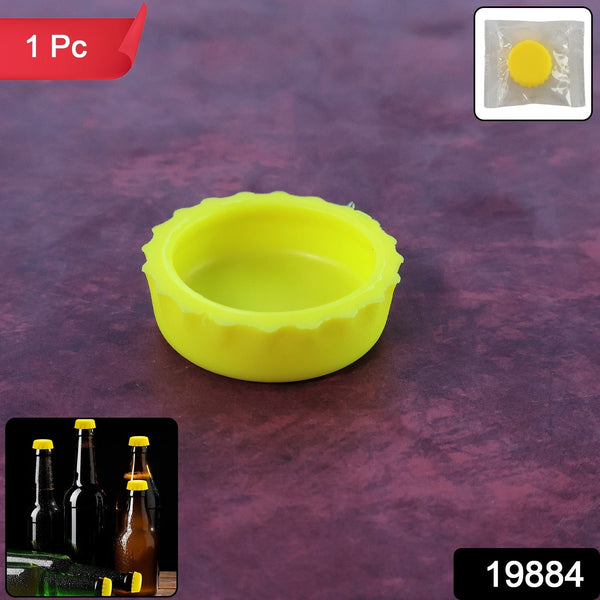 SealLock Reusable Silicone Bottle Cap Cover | Leak-Proof Drink Saver (6 Pc) view 2