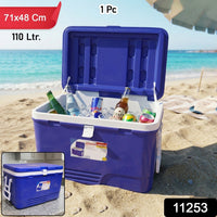 large insulated ice cooler box