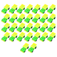 30 mini dumper trucks, colorful and engaging toys
