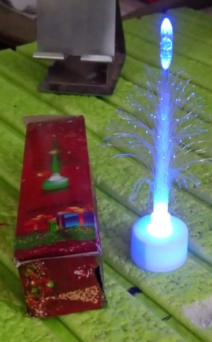 Tree LED Candlelight Colourful Candle Decoration LED Light Night, Diwali (1 Pc)