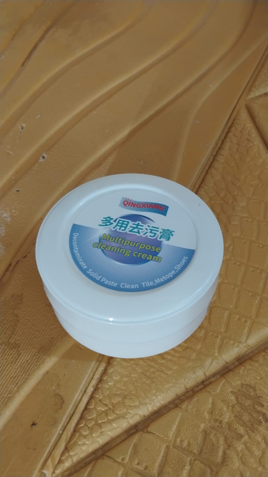 Shoe Cleaning Cream – Stain Remover for Sneakers, White Rubber Sole & Polish (260g)