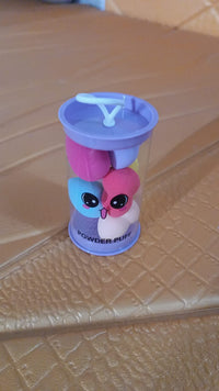 Makeup Beauty Powder Puff (8 Pcs Set / With Case / Mix Color)