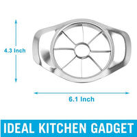 Heavy Duty Stainless Steel Apple Cutter & Slicer (1 Pc)