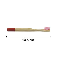 Eco Friendly Bamboo Toothbrush with Soft Bristles (1 Pc)