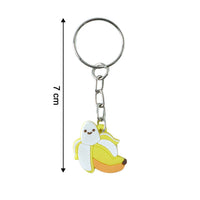 Cute Banana Shape Cartoon Keychain (1 Pc)