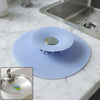 Silicone sink drain cover