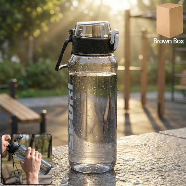 SealFlow 1000ml Sports Water Bottle | Leakproof Design HydraElite 1000ml Leakproof Water Bottle | 1 Pc