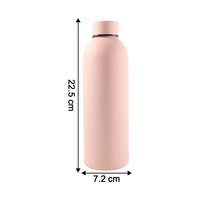 Stainless Steel Double Wall Vacuum-Insulated Drink Water (Pink / 500 ML Approx)