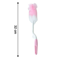 Bottle & Nipple Cleaning Brush with 360° Rotary Handle (1 Pc)