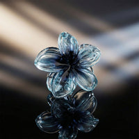 Elegant Floral Design Hair Clip (1 Piece, Mix Color)