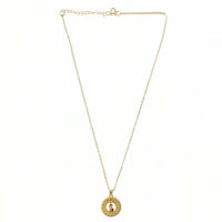 Stylish Fancy Golden Necklace with Intricate Design (1 Pc)