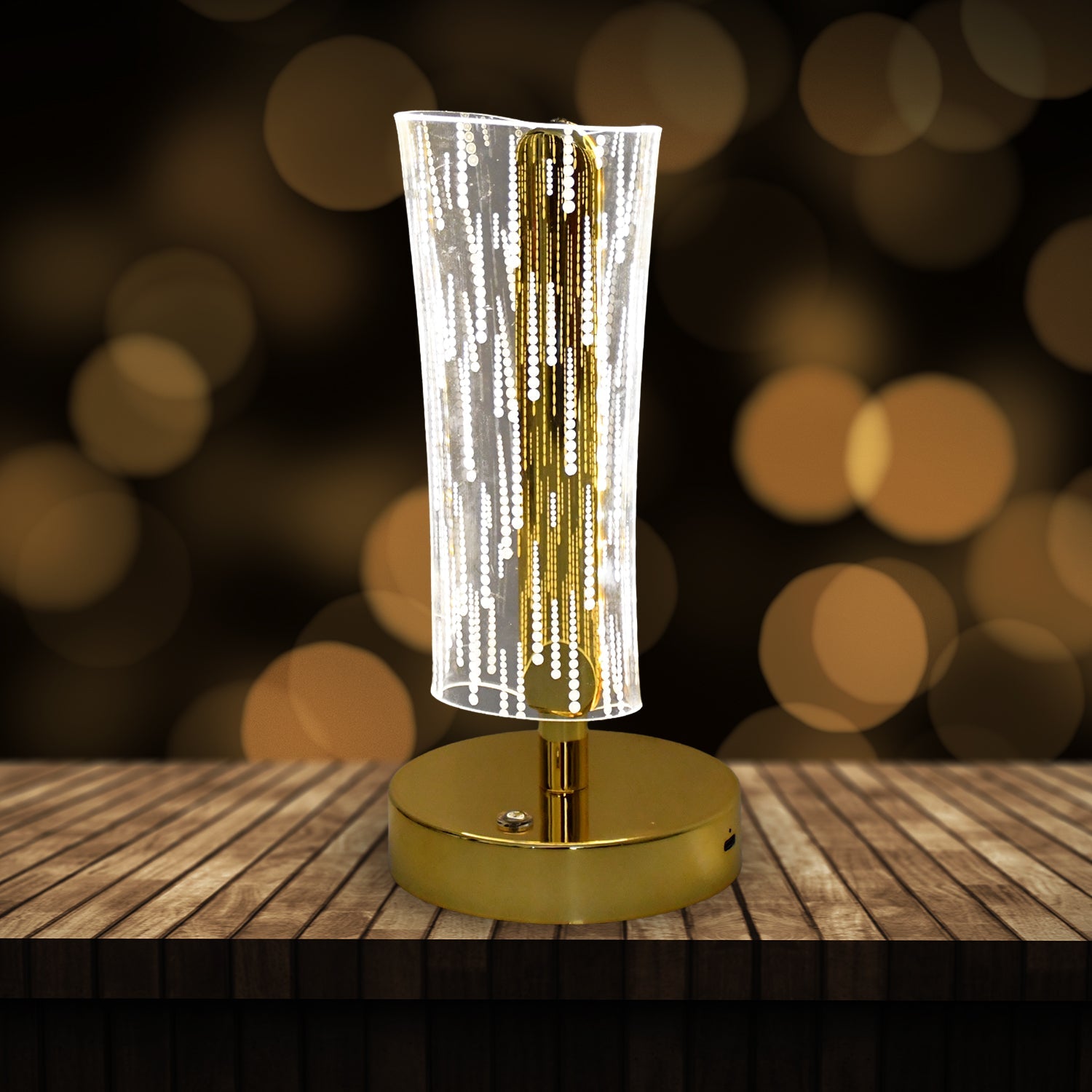 Luxury Crystal Table Lamp (1 Pc)