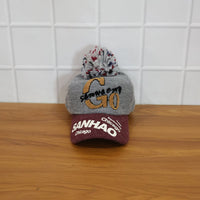 Trendy Winter Baseball Style Woolen Cap (1 Pc)