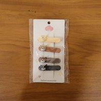 Cute Cartoon Animal Face Decorative Hair Clips (4 Pc)