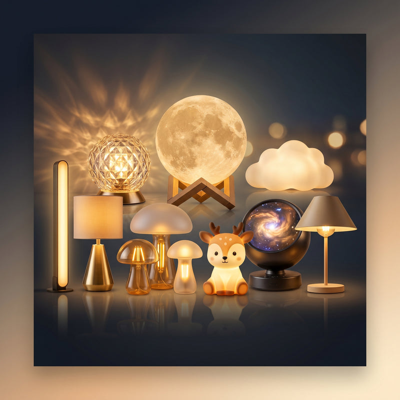 Premium Night Lights & Lamps