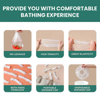 Disposable Men’s Hair Protection Shower Cap / Head Cover (5 Pc)