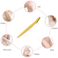 Precision Facial Eyebrow Razor and Trimmer (1 Pc)