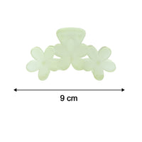 Elegant Floral Design Hair Claw Clip for Women (1 Pc)