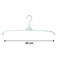 collapsible plastic clothes hanger