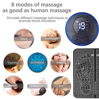 Electric EMS Foot Massage Therapy Mat (1 Pc)