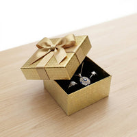 VelvetDock Elegant Premium Gift Box | Decorative Ribbon Minimalist Luxury Case (1 Pc)