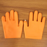 Silicone Gloves with Thumb Knife Finger Protector (1 Pair)
