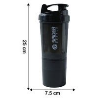 Multipurpose protein shaker bottle 500ml