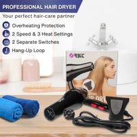Orbit Professional Electric Hair Dryer with Concentrator Nozzle (1 Pc)