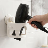 Hair Dryer Holder with Suction Cup for Easy Storage and Convenient Use, 1 Pc