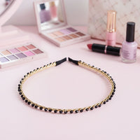 Wedding wear gold hair accessory