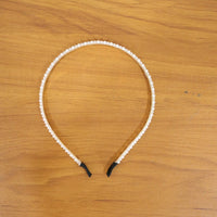 Fashion pearl embellished hair accessory