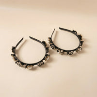 stylish bead embellished headband
