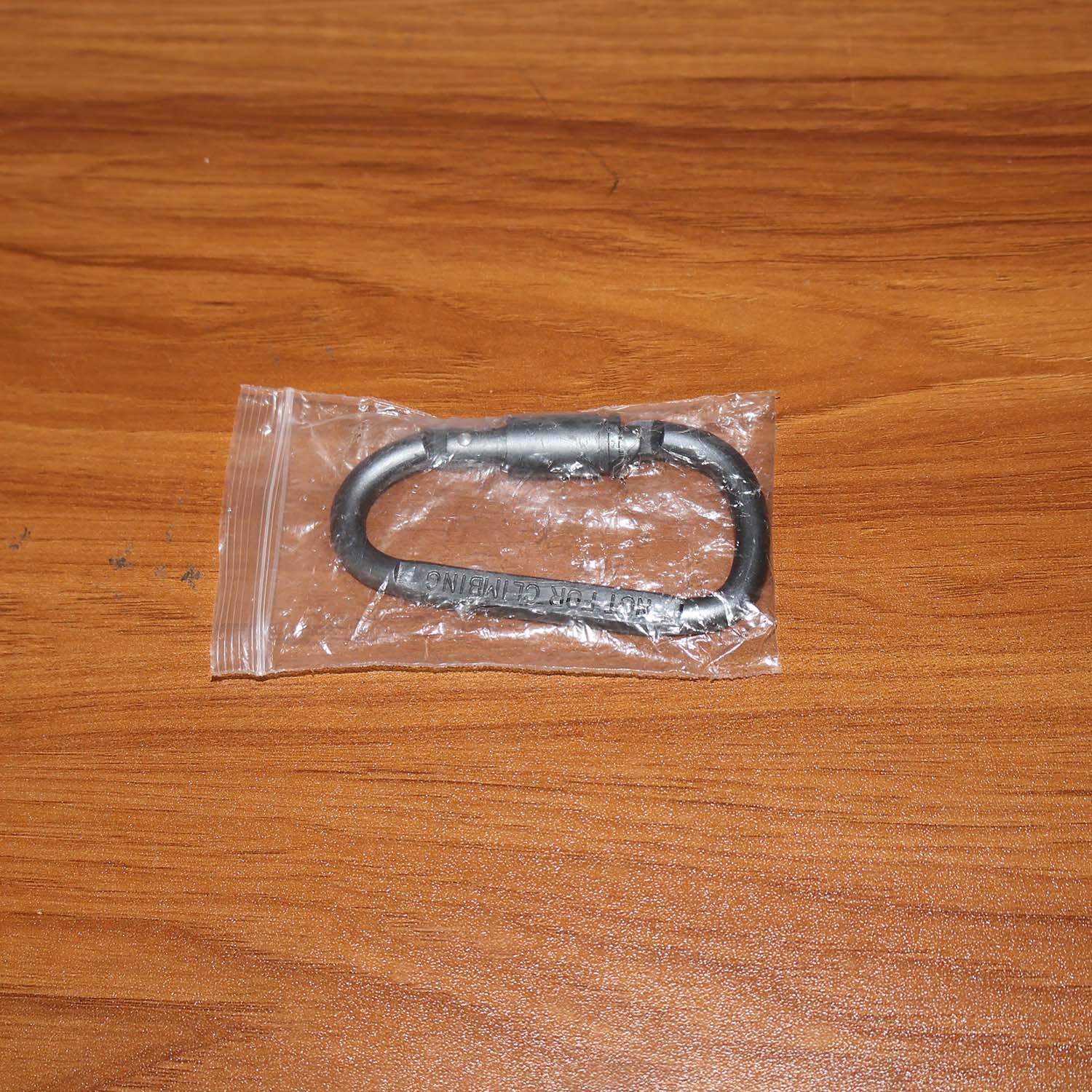 IronClaw Premium Heavy-Duty Metal Carabiner Hook with Screw Lock Safety Gate (1 Pc)