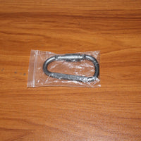 IronClaw Premium Heavy-Duty Metal Carabiner Hook with Screw Lock Safety Gate (1 Pc)