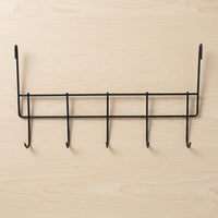 space saving door hook rack