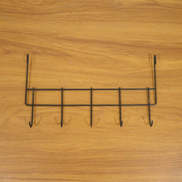 multi hook door organizer rack