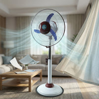 rechargeable fan for power cut backup