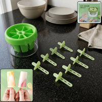 Plastic ice candy mold set