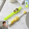 Kids cartoon toothbrush whistle set