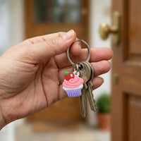 Cupcake Keychain