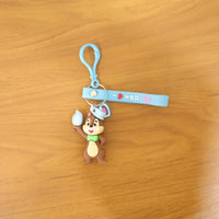 Stylish squirrel bag charm