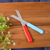 Premium Quality Stainless Steel Handle Plain Knife (10 Pc / 1 Set)